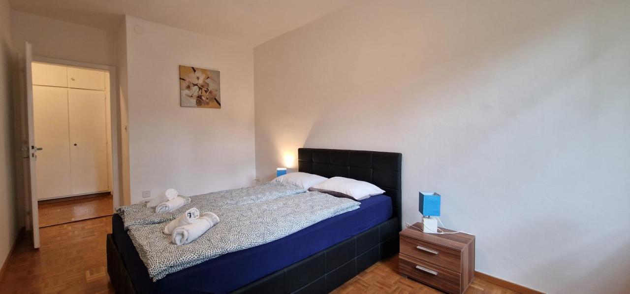Lugano Lakeview Apartment Private Parking & Self Check-In 외부 사진