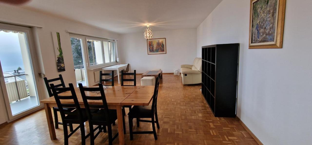 Lugano Lakeview Apartment Private Parking & Self Check-In 외부 사진